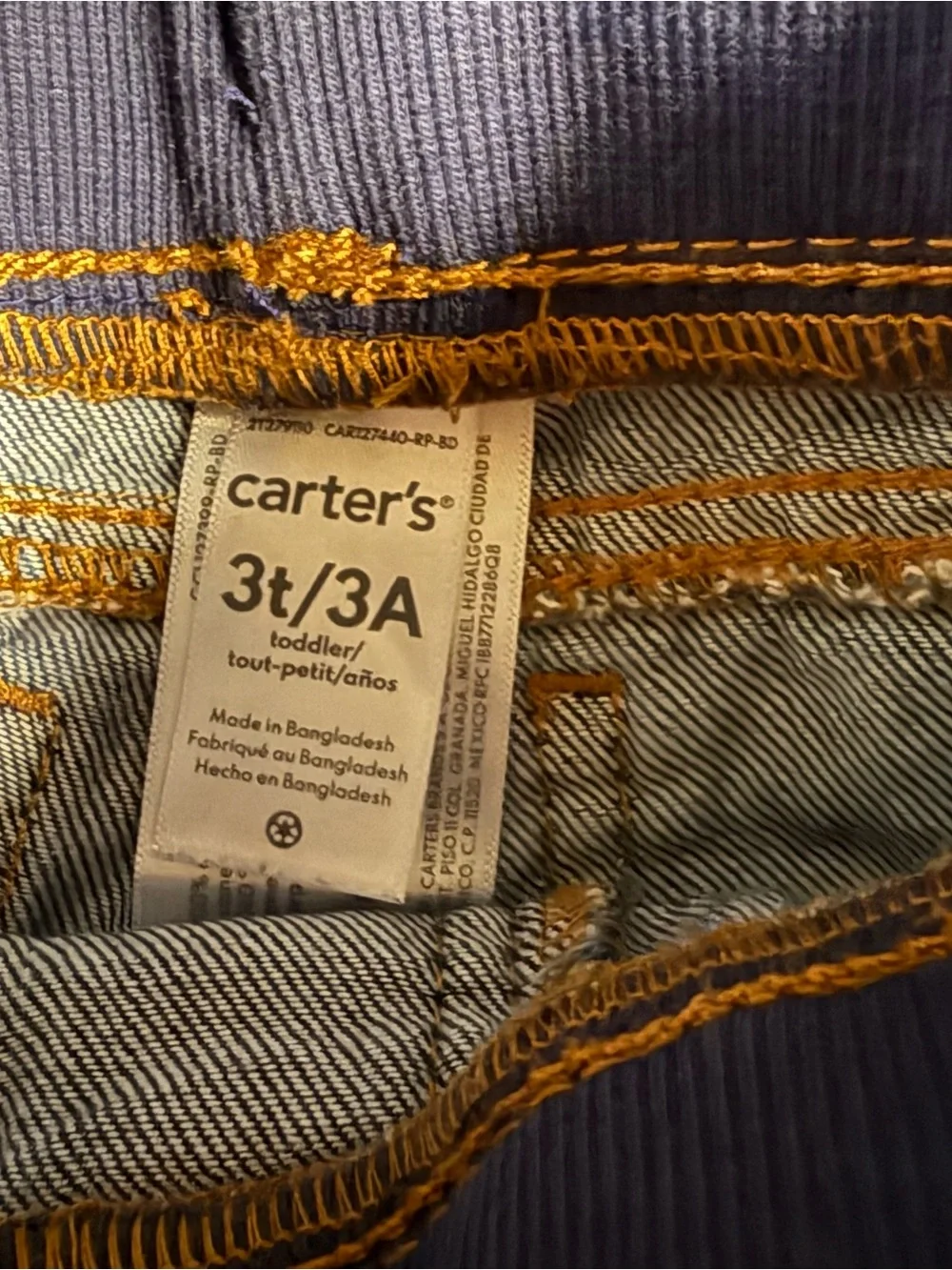 Carters all size